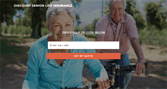 Desktop Screenshot of discountseniorlifeinsurance.com