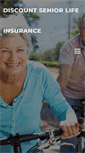 Mobile Screenshot of discountseniorlifeinsurance.com